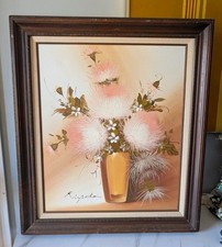 Dipinto olio metà secolo