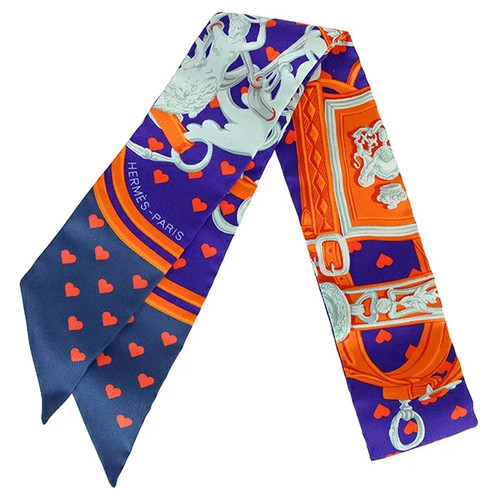 Sciarpa twilly hermes - hermes, seta