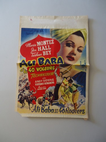 Maria montez ali baba - et, les