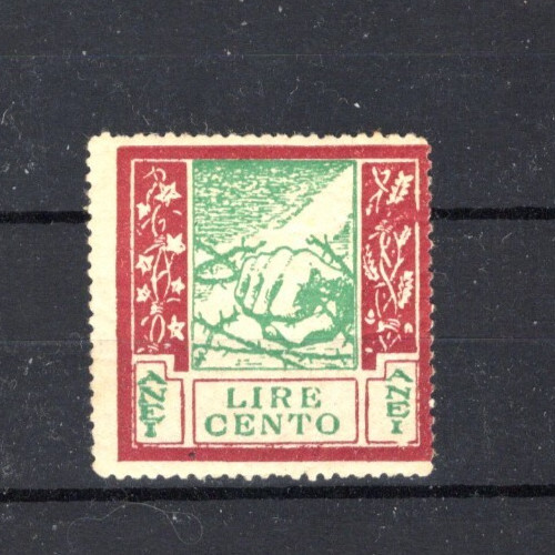 Anei lire cento erinnofilo - anei,