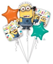 Minion 5 Piece Anagram Balloon