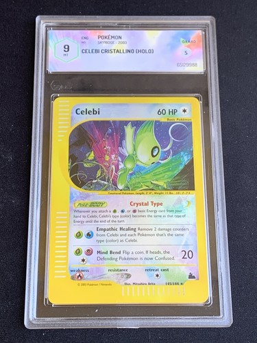 Pokemon tcg graad - 9, celebi