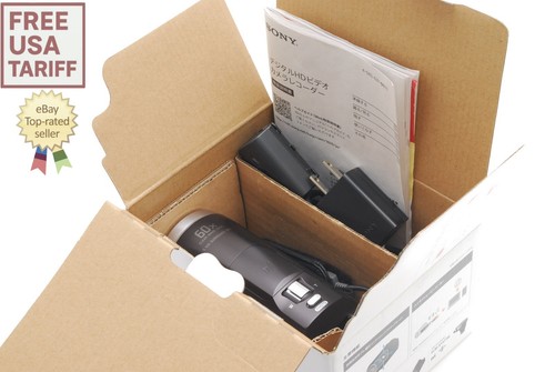 Top mint box sony hdr - [top,