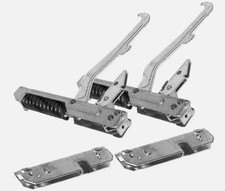 COPPIA CERNIERE E PORTARULLINI