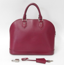 Autentica borsa a mano Louis Vuitton Epi Alma PM F#45498