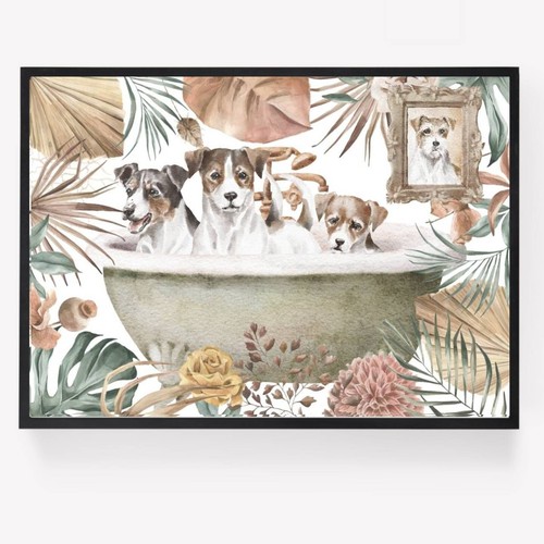 Jack russell quadro - jack,
