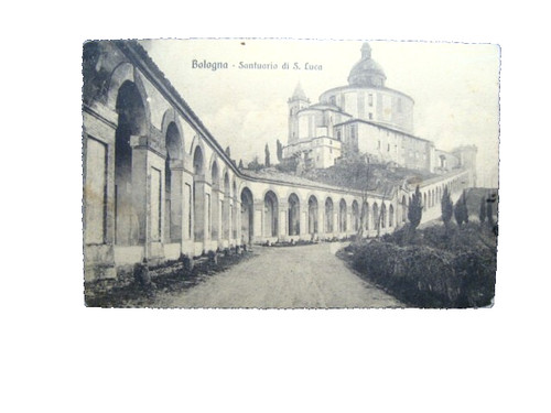 Cartolina bologna santuario - cartolina, di