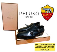 🟡🔴AS ROMA SHOES EXCLUSIVE PLAYERS⭐️SCARPE PELUSO⭐️NEW✅SIZE 42.5✅TOTTI DDR Worn