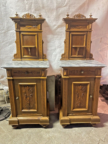 Antica coppia comodini - di,