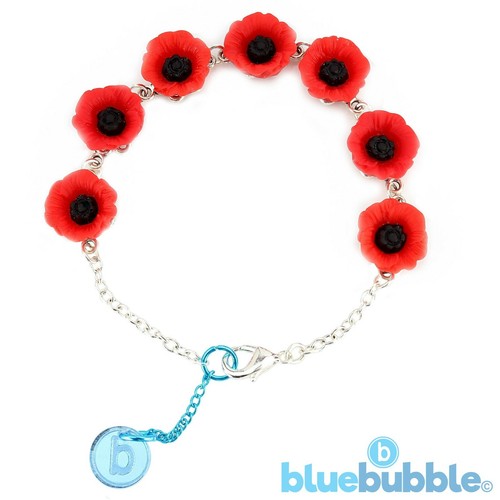 Bracciale fiori bluebubble - bracciale,