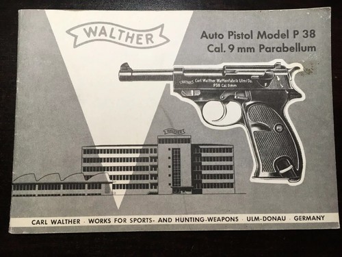 Walther auto pistol model - auto,