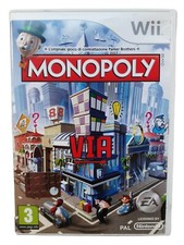 *HH* Videogioco Nintendo Wii Monopoly videogame gioco PAL ITA