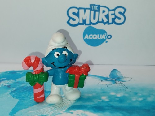 Puffi puffo natale candito - puffi,