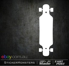 LONGBOARD SKATE BOARD STICKER