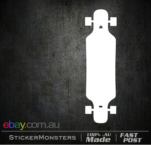 Longboard skate board sticker - skate,