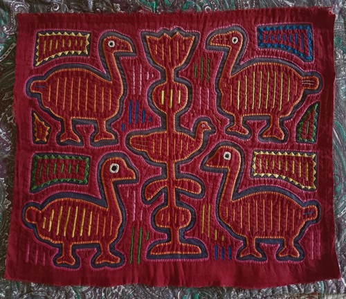 Pannello artistico tessile
