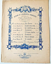 Ultimo canto - N. Morini / Album di 8 Romanze Premiate N.5 Forlivesi Editori