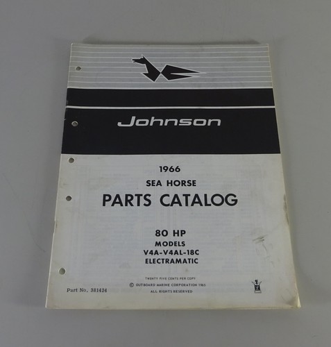 Catalogo parti omc johnson - omc,