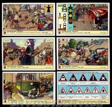 FIGURINE LAVAZZA N° 109 - SEGNALAZIONI STRADALI