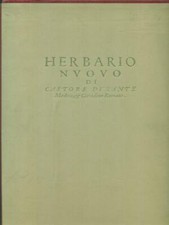 HERBARIO NUOVO PRIMA EDIZIONE DURANTE CASTORE ROBERTO POLITI 1964
