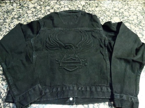 Giacca denim harley - denim, davidson