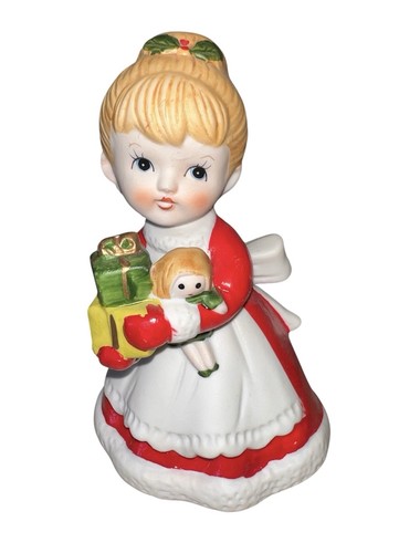 Statuina bambina bionda
