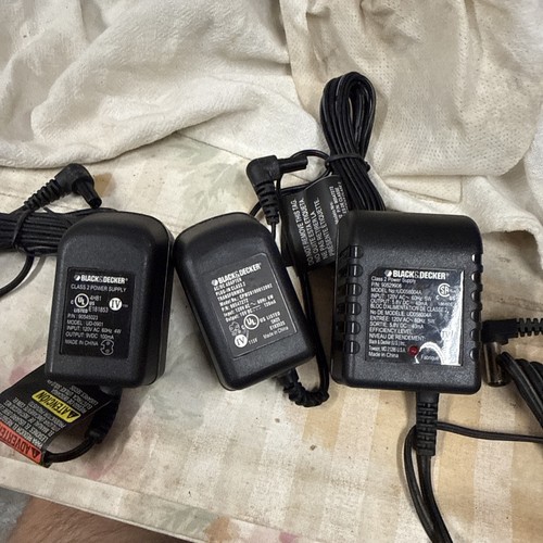 Black decker class two - &,