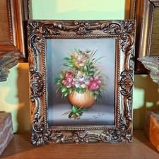 Quadro anni 80 barocco vaso