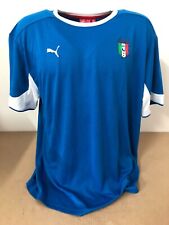 MAGLIA ITALIA ITALY SHIRT JERSEY TRIKOT NO MATCH WORN INDOSSATA 2007/2009