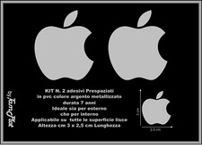 adesivi mela apple per auto