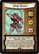 Shoju Sensei - Honor Bound - Legend of the Five Rings CCG