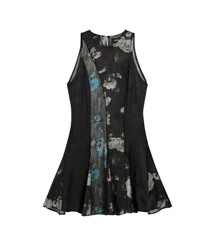Abito corto desigual - abito,