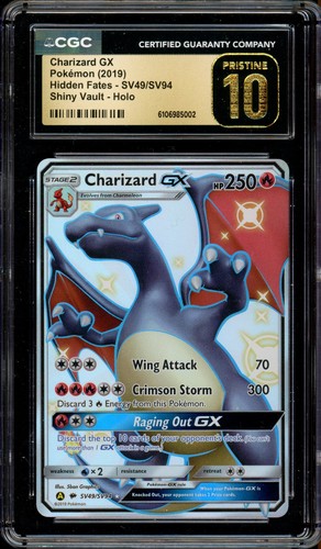 Pokemon cgc pristine - 10, hidden
