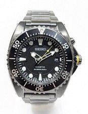 Orologio Seiko scuba diver Kinetic ref 5M62-0BL0 200m Divers all black jumbo