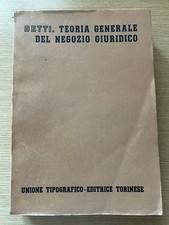 Teoria generale del negozio giuridico Emilio Betti