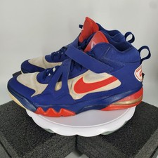 Scarpe Nike Air Force Max CB 2 Hyperfuse Uomo Taglia 13 Blu Rosso Retro Basket