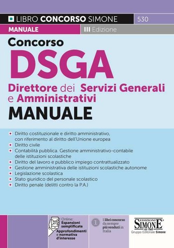 Concorso dsga direttore - direttore, dei