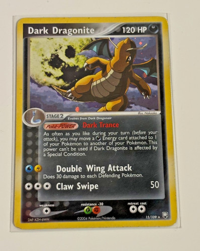 Dark dragonite 109 team - dark, 15/109