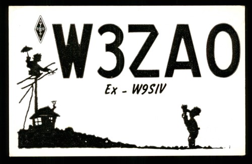 Qsl card radio - qsl,