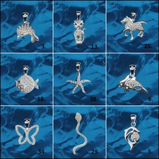 Ciondolo in argento ANIMALE
