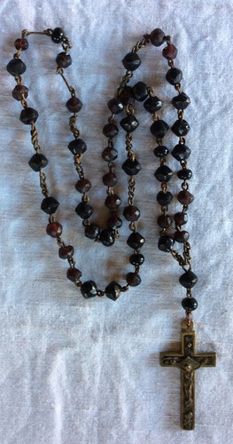 Antica collana rosario - antica,