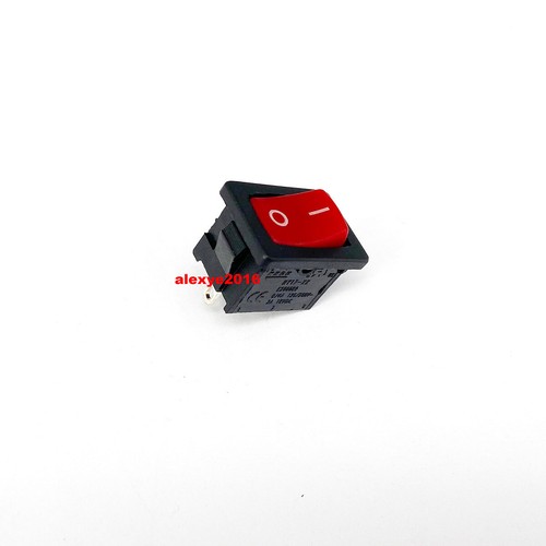 1pz pulsante rosso pin - rosso, kedu