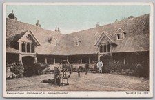 EWELME Oxfordshire Cloister of St John Hospital Postcard by Taunt #1397