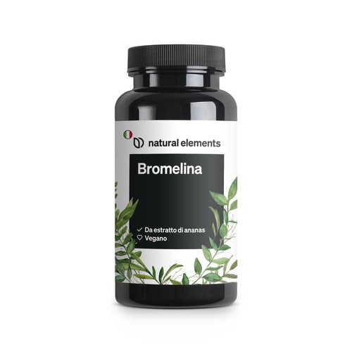 Bromelina 400 - mg, (2500