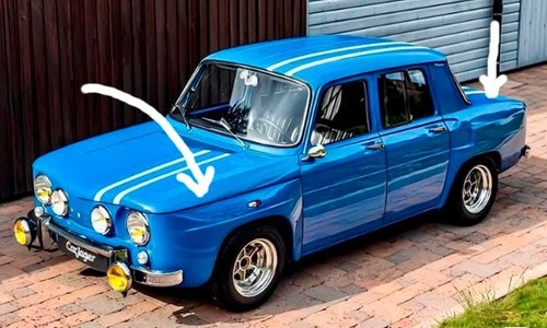 Renault aletas gordini - renault, r8