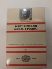 RENATO SERRA-SCRITTI LETTERARI