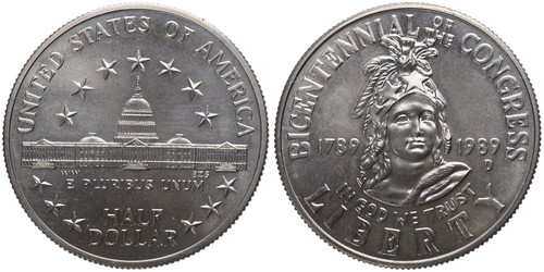 Usa america 1 2 dollaro - 1/2,