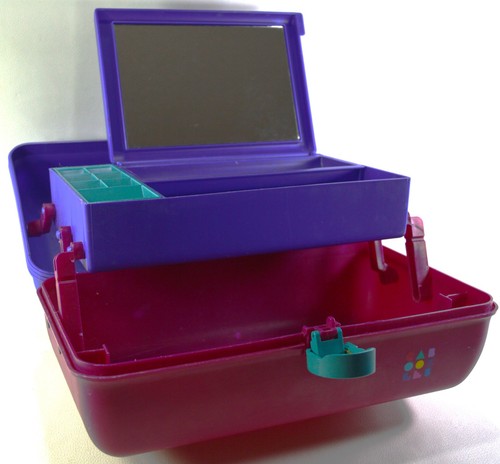 Caboodles completo con vassoi - con,