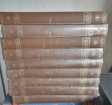 La Grande Enciclopedia HOEPLI - 9 Volumi Dal 10 Al 18 - 1982 Alcuni NUOVI