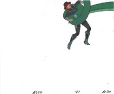 Bravestarr Animazione Produzione Cartoni Animati Cel Usato Onscreen Filmation 1987-8 B-N30